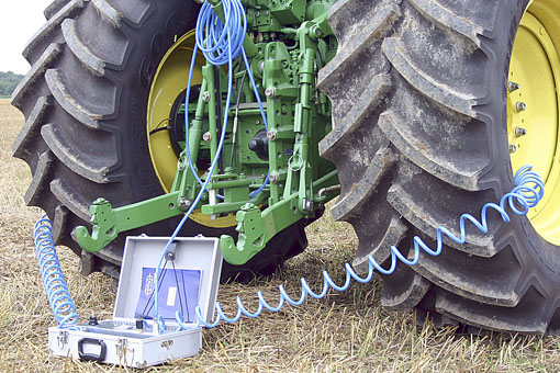 Ideale bandenspanning tractorbanden snel aangepast met de Airbox